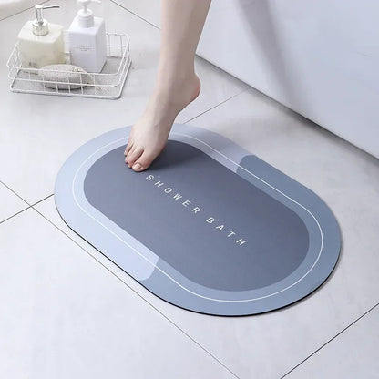 Alfombra de Baño de Secado Rápido Repelente al Agua